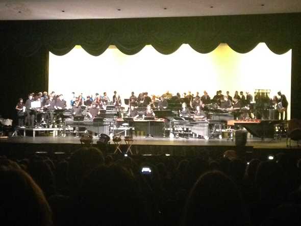 Berkner High School Night of Drumming in May 2014